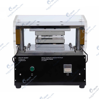 Máquina de formação de caso semi auto da pilha do malote de Al Laminated Film Forming Machine