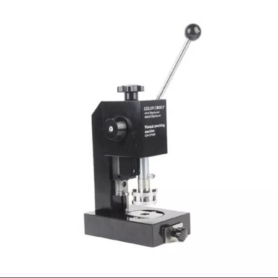 Cortador manual do disco da máquina do conjunto de pilha da moeda CR2032 para a pesquisa da bateria