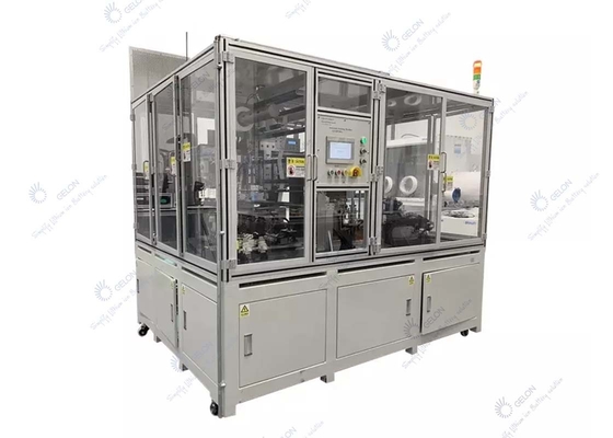 Cadeia de fabricação automática toda de Li Ion Battery Research Cylinder Cell em uma máquina