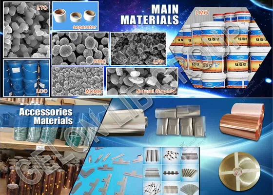 Materiais de Ion Battery Raw Material Lithium Ion Powder Battery Cathode Anode do lítio