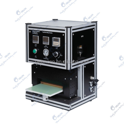 Máquina de selagem lateral superior do equipamento preto do conjunto de pilha do malote da bateria de lítio