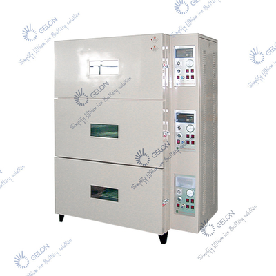 Forno de secagem do vácuo da camada de Ion Battery Making Machine Three do lítio