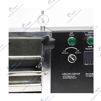 Máquina HRC62 da imprensa do rolo do elétrodo com aquecimento para o lítio Ion Battery Producing