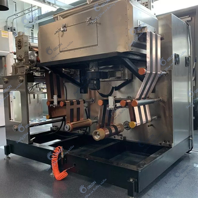 Máquina de revestimento de rolo de cabeça de vírgula 360 Máquina de montagem de bateria de íon de lítio