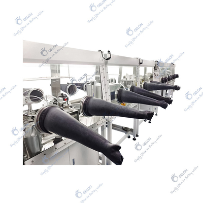 Estação de aço inoxidável de equipamento de produção da bateria única mais baixa do que o Glovebox 1ppm