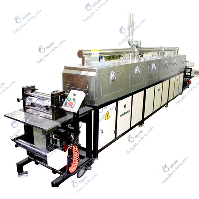 Fatura contínua e intermitente automática do elétrodo da bateria da máquina do Coater