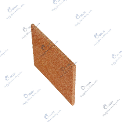 Matéria prima contínua da espuma da coleção atual Copper/CU de Ion Battery Porous Metal Foam do lítio