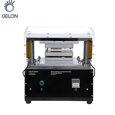 filme laminado de alumínio do equipamento do conjunto de pilha do malote de 6mm que forma a máquina