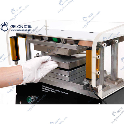Máquina de formação de caso semi auto da pilha do malote de Al Laminated Film Forming Machine