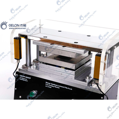 Máquina de formação de caso semi auto da pilha do malote de Al Laminated Film Forming Machine