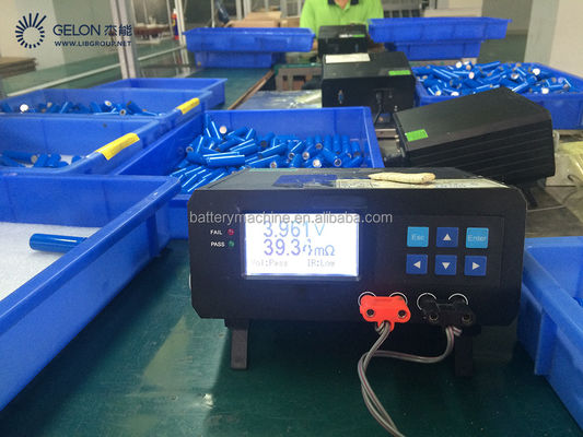 Analisador integrado do verificador da bateria de lítio para testes de resistência da C.A. da bateria
