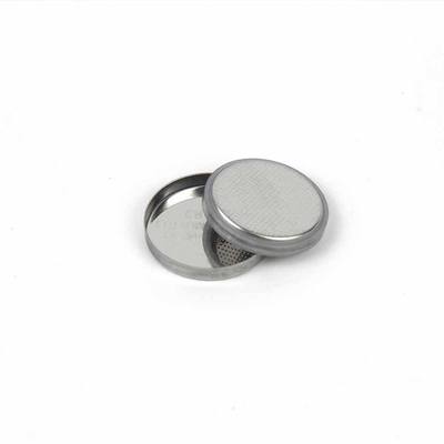 Caixas brancas prateadas das pilhas da moeda de Ion Battery Material CR20XX do lítio