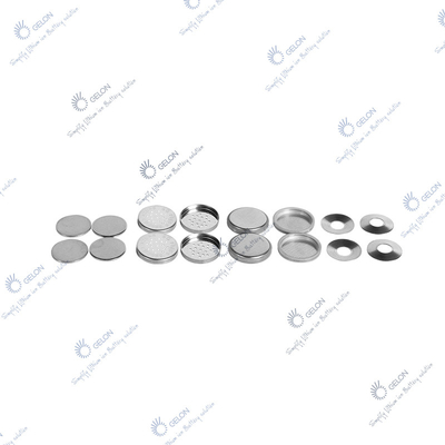 Caixas brancas prateadas das pilhas da moeda de Ion Battery Material CR20XX do lítio