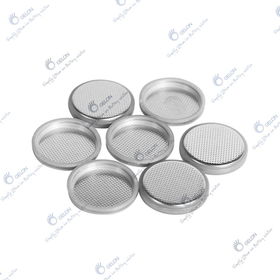 No preço de fábrica conservado em estoque SS316 SS304 CR2016, CR2025, pesquisa do laboratório dos casos da pilha da moeda do conjunto completo do CR CR2032