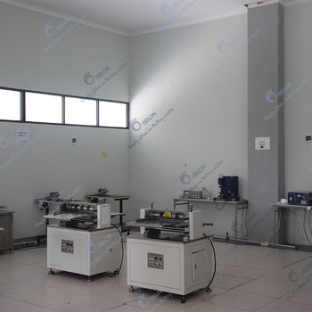 Máquina de corte de aço inoxidável do elétrodo da bateria da máquina do conjunto da bateria do metal