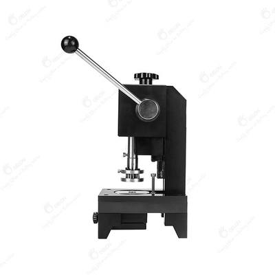 Máquina manual do conjunto de pilha da moeda da máquina de perfuração para a pesquisa do laboratório