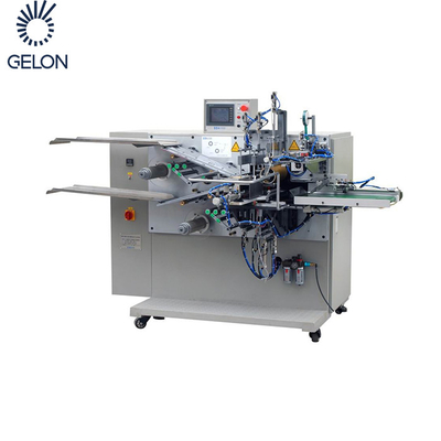 Fatura cilíndrica semi automática de 18650 21700 baterias da máquina de enrolamento da bateria