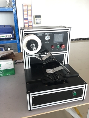 Equipamento semi auto do conjunto da máquina de empilhamento do elétrodo da pilha do malote