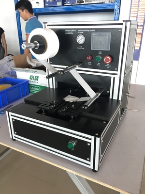 Equipamento semi auto do conjunto da máquina de empilhamento do elétrodo da pilha do malote