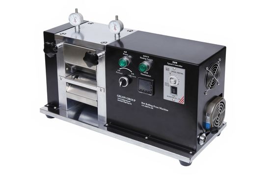 Máquina de pressão Calendaring do calor da máquina do elétrodo da pilha do malote