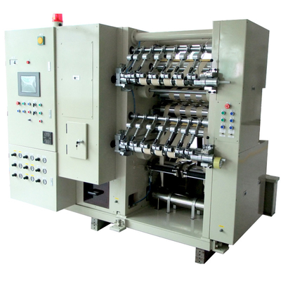 Elétrodo automático da bateria da máquina de corte EV do elétrodo do controle do PLC que corta o equipamento