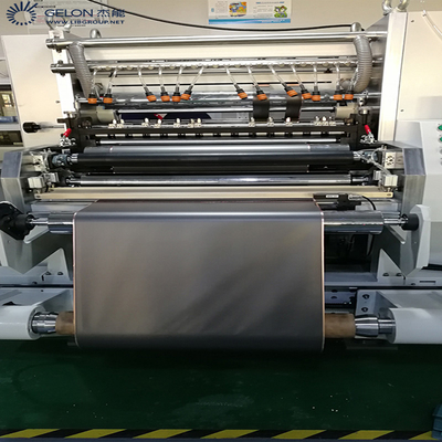 Elétrodo automático da bateria da máquina de corte EV do elétrodo do controle do PLC que corta o equipamento