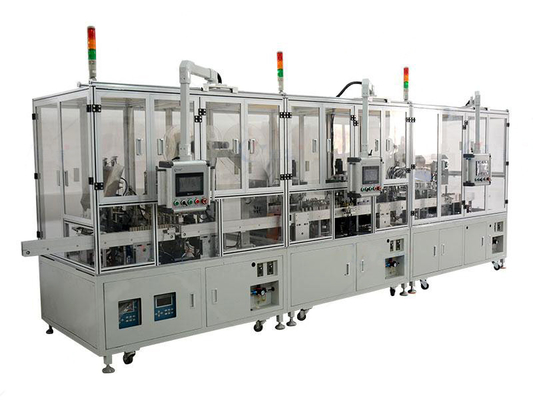 Cadeia de fabricação da pilha do cilindro de Ion Battery Assembly Machine Automatic do lítio