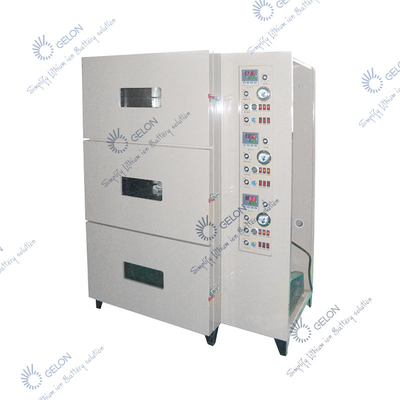 Três camadas de GELON limpam automático completo de Oven Pouch Cell Assembly Equipment