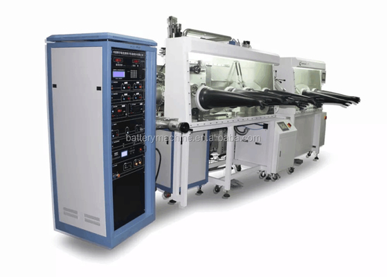 Lítio totalmente automático Ion Battery Line do equipamento do conjunto de pilha do malote