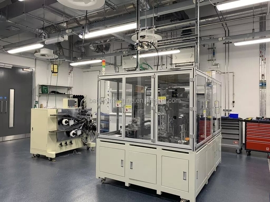 Lítio totalmente automático Ion Battery Line do equipamento do conjunto de pilha do malote