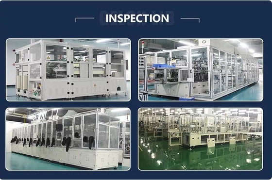 Lítio totalmente automático Ion Battery Line do equipamento do conjunto de pilha do malote