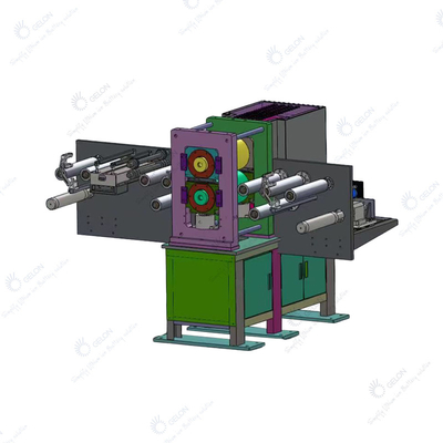 Máquina calendaring de fabricação do único elétrodo hidráulico da máquina da bateria para a pesquisa do laboratório