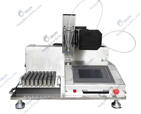 Processo de enchimento de eletrólito 4680 18650 Equipamento de montagem de bateria de lítio