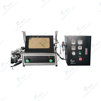 Máquina de selagem de bateria superior e lateral 3 em 1 com seladora a quente equipamento de montagem de células