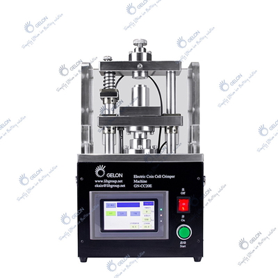 Máquina de selagem de friso da máquina do conjunto de pilha da moeda de AC220V 50HZ para a bateria