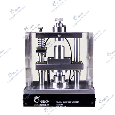 Frisador elétrico 5m/Min Hydraulic Battery Sealing Machine da pilha da moeda