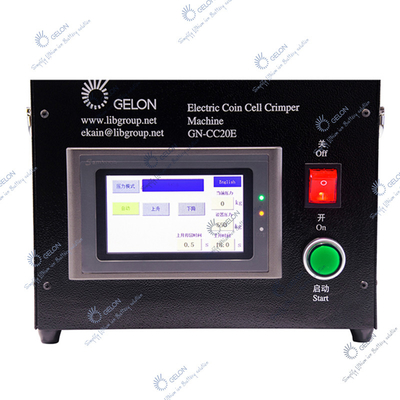 Máquina de selagem de friso da máquina do conjunto de pilha da moeda de AC220V 50HZ para a bateria