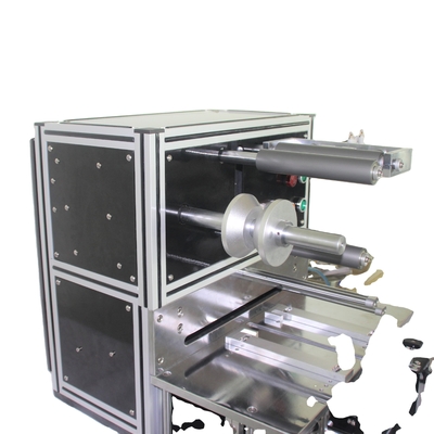 Máquina de empilhamento semi auto da bateria do laboratório de Gelon para a pilha do malote do lítio